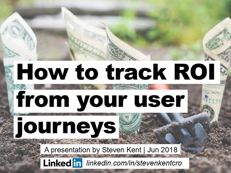 how track roi from user journeys